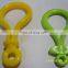 Wholesale colored plastic material parts for bag accessories