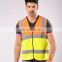 adult reflective vest cheap logo printed reflective security vest