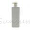 500ml White Shampoo Hair Care Products Pump Shampoo Bottle