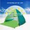 Automatic Pop Up Tent Sun Shelter Cabana 3 Person UV Protection Beach Shade for Outdoor Activities