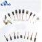 generator carbon brush for automotive fan blower and starters oil pump motor
