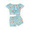 Kids Boho Off Shoulder Top And Short Best Seller USA 2019 Girls' Boutique Clothing Sets