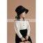 Q1379/Hot selling girls autumn fashion thick warm sweater puff sleeves comfortable cute baby girls sweater