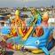 High Quality the Sea World theme inflatable water park on ground for sale