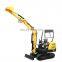 rubber or steel track excavator mini digger trench digger machine for sale