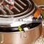 classic stainless steel stockpot with lid