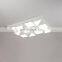 Iron Acrylic Rectangular Simple LED Ceiling Light Atmosphere Living Room Bedroom Lights
