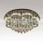New style flower romantic luxury crystal led chandelier lighting for home lamps