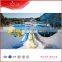High Quality Whole Sale Price Aqua Play Fiberglass 3lanes Waving Water Slides
