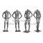 Wholesale Fiberglass Mannequin Black Girls Mannequin Teenager Headless Dummy HEF-26