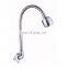 New luxury  Hot and cold water chrome body zinc material color deck mount flexible kitchen mixer faucet