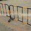 The temporary fence Movable guardrails crowd control barriers