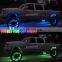 New Double Sides LEDs Wheel Ring Light 15.5 Inch Car Truck RGB Control Multicolor