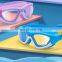 Transparent Outdoor New Anti Fog Silicone Goggles Swimming Children Color Uv Waterproof Silicone Mirror Glasses