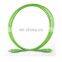 New arrival fiber optic sc apc singlemode simplex 3.0mm green patch cords