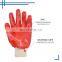 HANDLANDY Premium Dipping finished PVC Coated Glove with Knit Wrist Cuff Chemical Resistant Heavy Duty Safety nitrile smooth