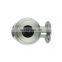 Best Selling full size ISO standard stainless steel Sanitary pipe fitting t type 3 way tri clamp tee