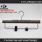 IMY-460 Brush off Brown Wooden Thin Flat Hangers for Clothes