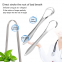 Professional Medical Grade Oral Care Tools  Stainless Steel Tongue Scraper for Oral Hygiene
