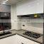 CBM Customized Contemporary Grey And White Modern Design Kitchen Cabinet