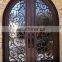 used main security gates double design wrought iron door