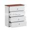 Home Decoration Living Room Furniture Side Cabinet with 4 Drawers for Storage