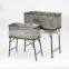 Galvanized Planter Stand