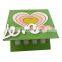 3D view private label cosmetic eye shadow cardboard packing oem makeup eyeshadow pan