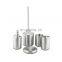 2022 hot sale round shape stain stainless steel 3-piece set bathroom accessories