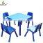 Good sale products children plastic study table chair set