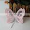 Hot Sale Pink Die Cut Make Butterfly Shape Carriage Scroll Wedding Invitations
