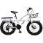 Gunsrose 20 inch red rabbit snowmobile 4.0 widened tire bike with basket and back seat mountain bike