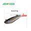 JOHNCOO Soft Lead Fishing Lures T Tail Soft Bait Single Hook Baits Artificial Bait Jig Wobblers Rubber 80mm9.5g Lure