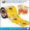 Custom printed snack food packaging foil potato chips packaging film