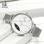 SHENGKE 2021 Unisex Watchs Eye Shape Turntable Hand Watchs Trendy Quartz Wrist Watch K0091L