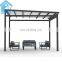 Outdoor waterproof sunshade pergola canopy restaurant balcony motorized patio retractable awning tent