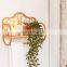 Hot Sale Rattan Wall Shelf Flower-Shaped Decor Storage Rack for Bathroom Wicker Plant Hanging Wholesale Vietnam Supplier