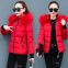 Winter Warm Cotton Padded Jackets Hooded Female Down Jacket Thick Ladies Down Coat Plus Size Puffer Jacket Women