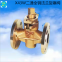 X44W-1.0All Copper Tee Flanged Plug Valve