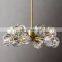 BOULE DE Light Luxury Fashion Living Room Hotel  Ceiling Decoration Lighting Round Industrial Crystal Chandelier