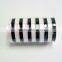 Red with White Checked Gift Package Ribbons and Decoratibed Ribbon Spools/Balloon Curling Ribbon Rolls