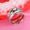 Fashion ring new stainless steel ring alloy ring wedding ring silver wedding ring couple ring