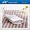 10000mAh protable rechargeable mobile power bank charger with 3 output USB for smart phones