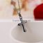 2016 new Stainless steel korea cross necklace for lady