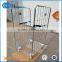 Nesting wire steel roll cage with 4 wheels