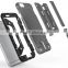 Zip Card Holder Hybrid Case Cover for iphone 6 6S, Hybrid Material Case for iphone 6s