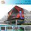 Promotion price! P10 outdoor led display corner screen