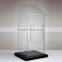 Modern Design Clear Acrylic Floorstanding Suggestion Box/Ballot Box/Donation Box