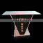 transparent LED table cheap led christmas lights portable bar table
