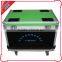 green flight case with wheel